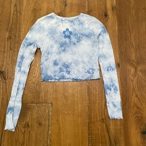 Tie-dye crop top